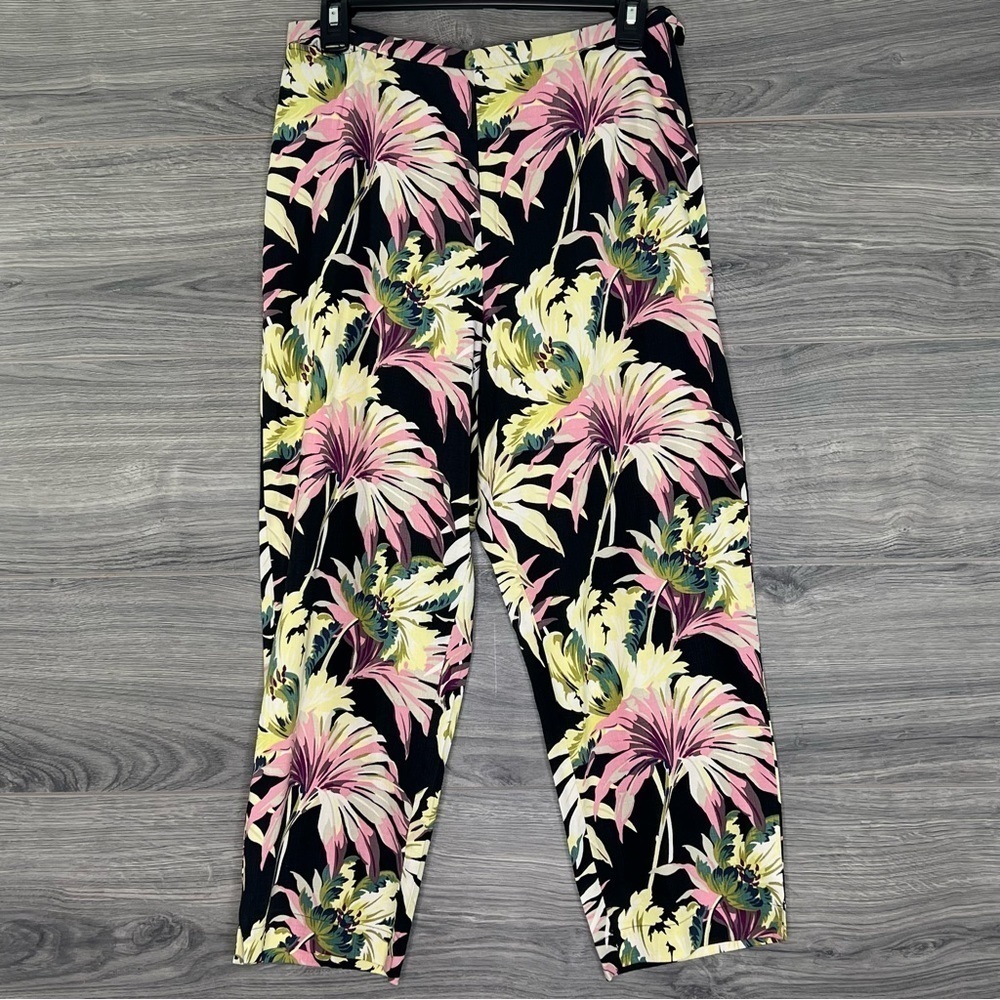 Tommy Bahama Women’s Silk Floral Trousers  size Small